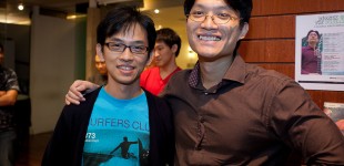 With Thong Yang from NLB.